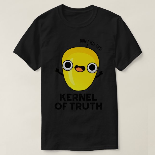 T-shirt Noyau de TCute Corn Pun 1 (Design devant)