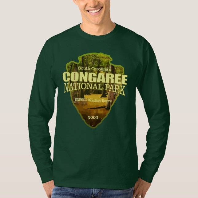 T-shirt NP de Congaree (pointe de flèche) (Devant)