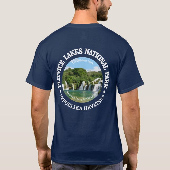 T-shirt NP des lacs Plitvice (Dos)