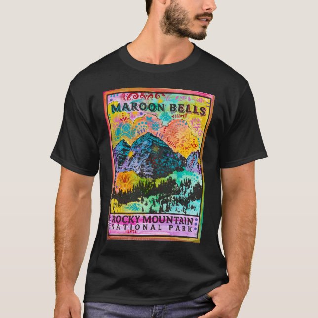 T-shirt NP Maroon Bells (Devant)