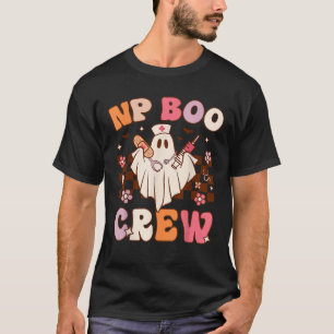 T-shirt NP Nurse Boo Crew Drôle Fantôme Femmes Halloween N