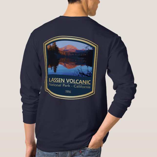 T-shirt NP volcanique de Lassen (PF1) (Dos)