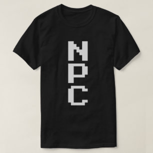 T-shirt NPC - Caractère non jouable