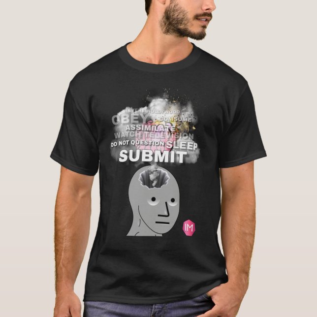 T-SHIRT NPC : SOUMETTEZ (Devant)
