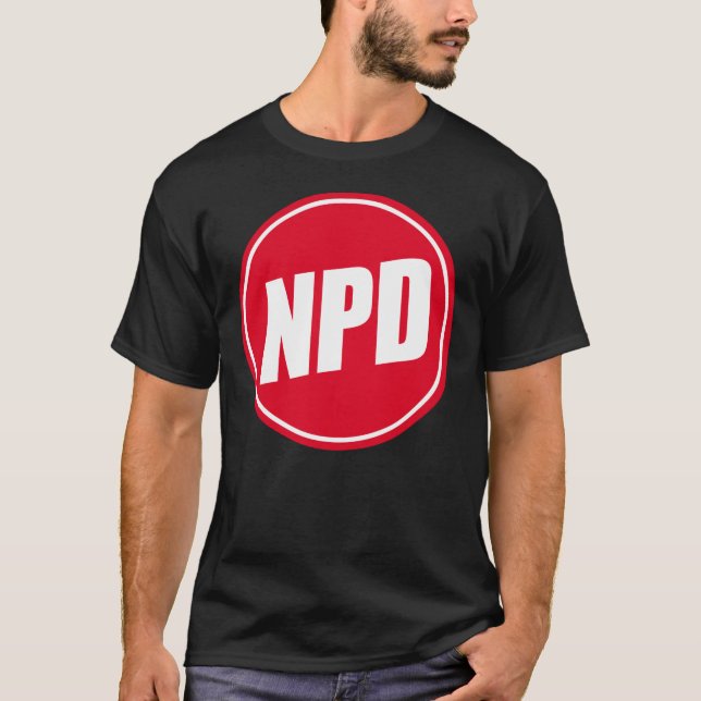 T-shirt NPD : National-Demokratische Partei Deutschlands (Devant)
