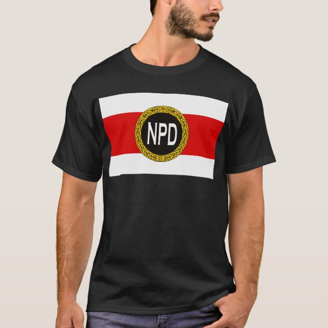 T-shirt NPD : National-Demokratische Partei Deutschlands (Devant)