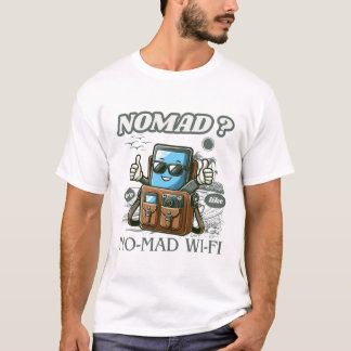 T-shirt Npmad ? no-mad wifi