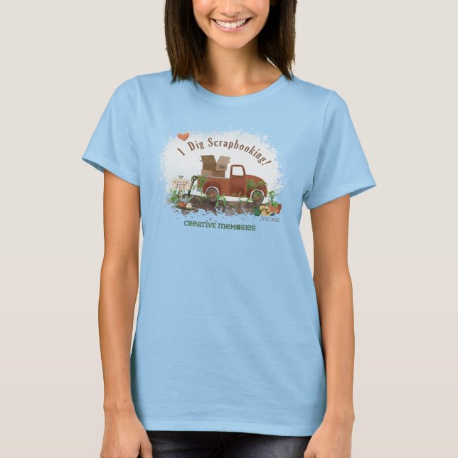 T-shirt NSD 2025, chemise de base pour femmes (Devant)