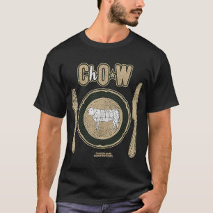 T-shirt NSFW Chow de vache non végétarien non végétarien N
