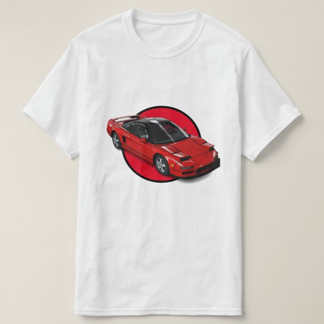 T-shirt NSX Supercar japonais (Design devant)