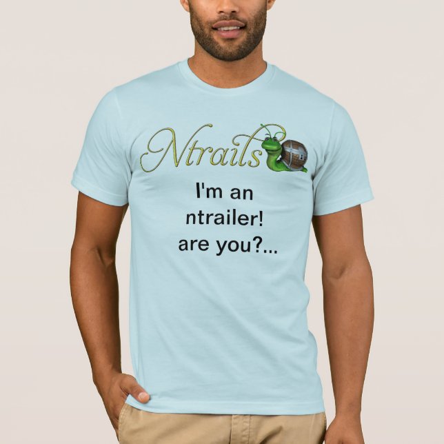 T-shirt Ntrails dans votre visage (Devant)