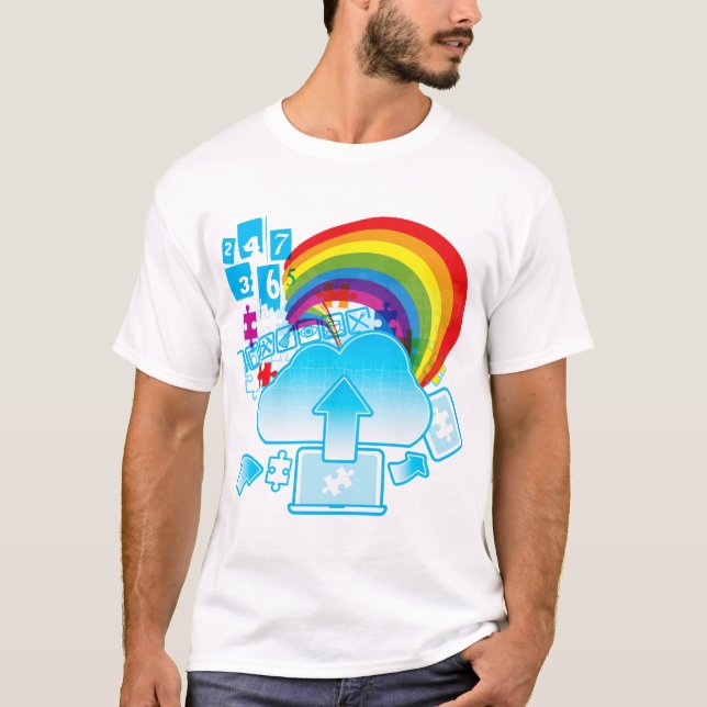 T-SHIRT NUAGE (Devant)