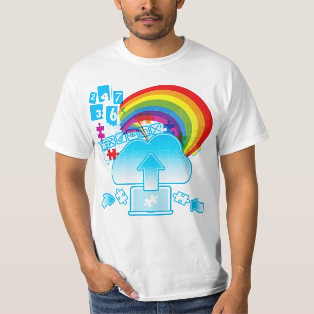 T-SHIRT NUAGE (Devant)