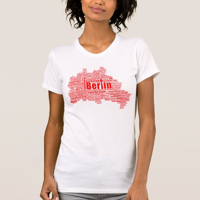 T-shirt Nuage de Berlin (Devant)