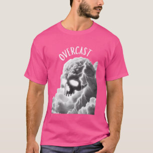 T-shirt Nuage de crâne nuage Punk Santé mentale Min actif