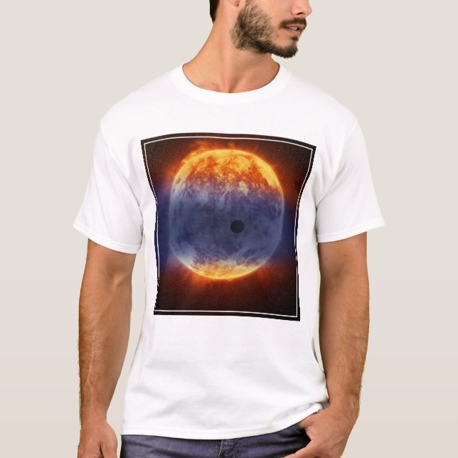 T-shirt Nuage De Gaz Hydrogène Au Large De L'Exoplanète Gj (Devant)