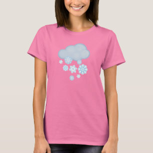 T-shirt nuage de neige