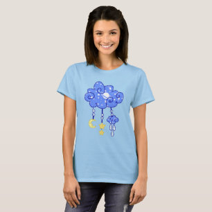 T-shirt Nuage de nuit