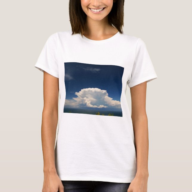T-shirt Nuage de Puffy blanc (Devant)