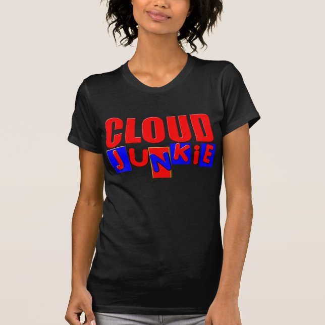 T-shirt Nuage Drôle (Devant)