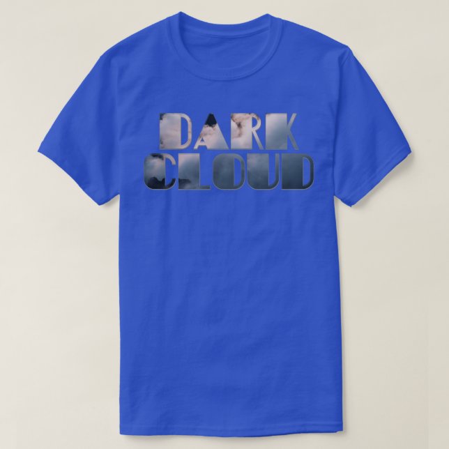 T-shirt Nuage foncé (Design devant)