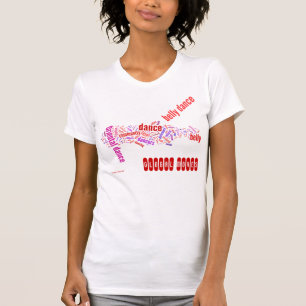 T-shirt Nuage global 2 de mot de mouvements