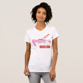 T-shirt Nuage global 2 de mot de mouvements (Devant entier)