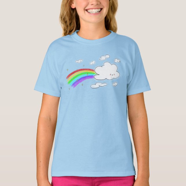 T-shirt Nuage heureux (Devant)