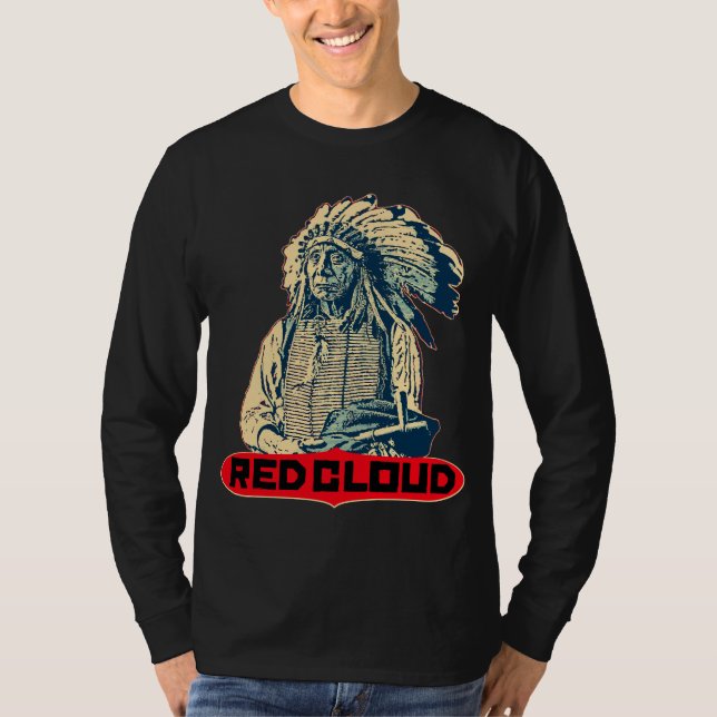 T-shirt Nuage rouge (Devant)