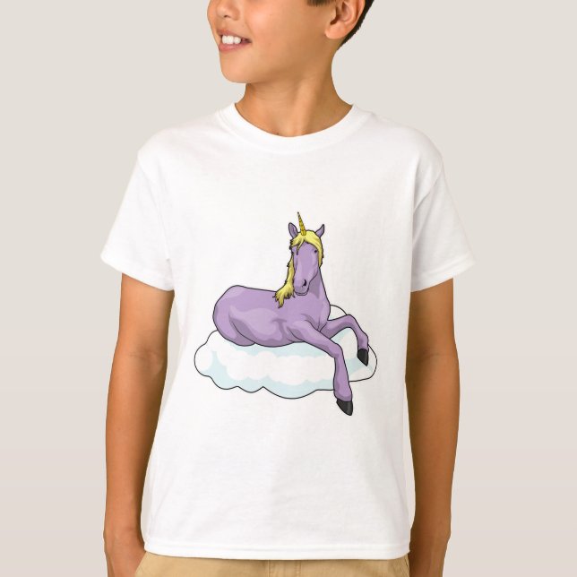 T-shirt Nuage Unicorn (Devant)