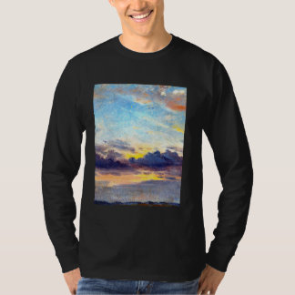 T-shirt Nuages au coucher du soleil John Constable Romanti