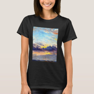 T-shirt Nuages au coucher du soleil John Constable Romanti