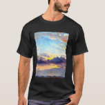 T-shirt Nuages au coucher du soleil John Constable Romanti<br><div class="desc">Nuages au coucher du soleil John Constable Romantisme Paysage Art</div>