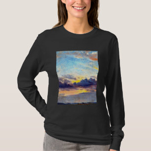 T-shirt Nuages au coucher du soleil John Constable Romanti