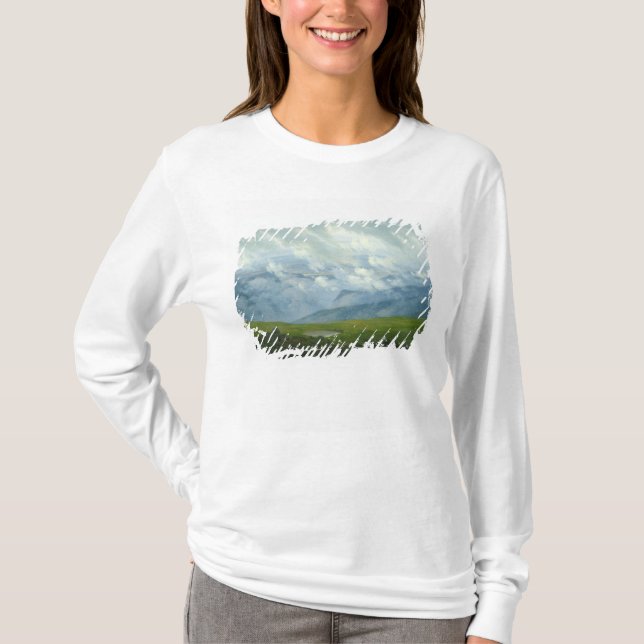 T-shirt Nuages de dérive (Devant)