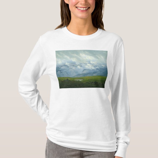 T-shirt Nuages de dérive (Devant)