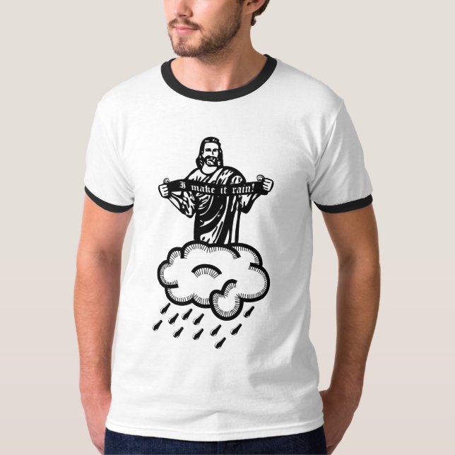 T-shirt Nuages de Jésus (Devant)