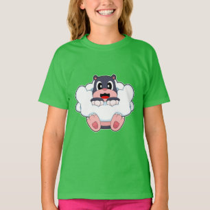 T-shirt Nuages de Taupe