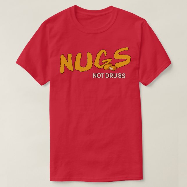 T-shirt Nuages et non drogues (Design devant)