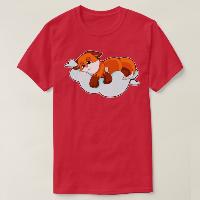 T-shirt Nuages Fox (Design devant)
