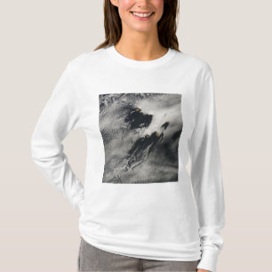 T-shirt Nuages ondulés en forme d'onde de navire et vortic
