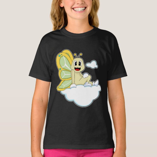 T-shirt Nuages papillon (Devant)