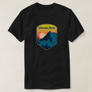 T-shirt Nuages Rest Mountain Yosemite Sunrise