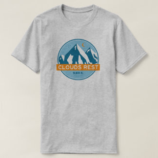 T-shirt Nuages Reste Mountain Yosemite Stars Lune