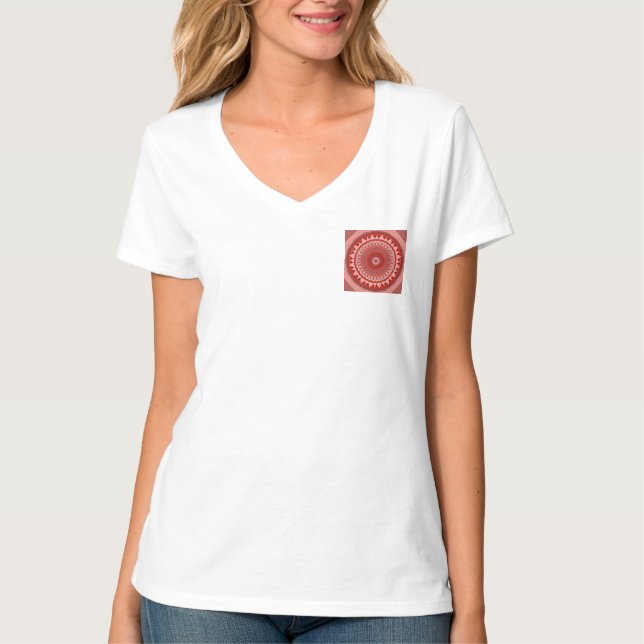 T-shirt Nuances de Rouge (Devant)