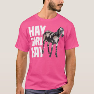 T-shirt Nubian Chèvre Hay Girl Nubian Chèvre Maman