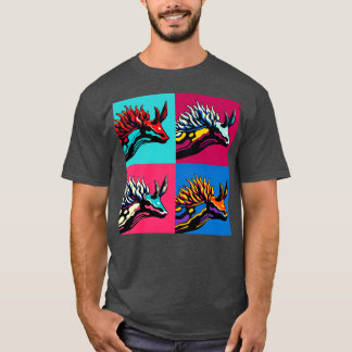 T-shirt Nudiberanch Art tendance Marine Life