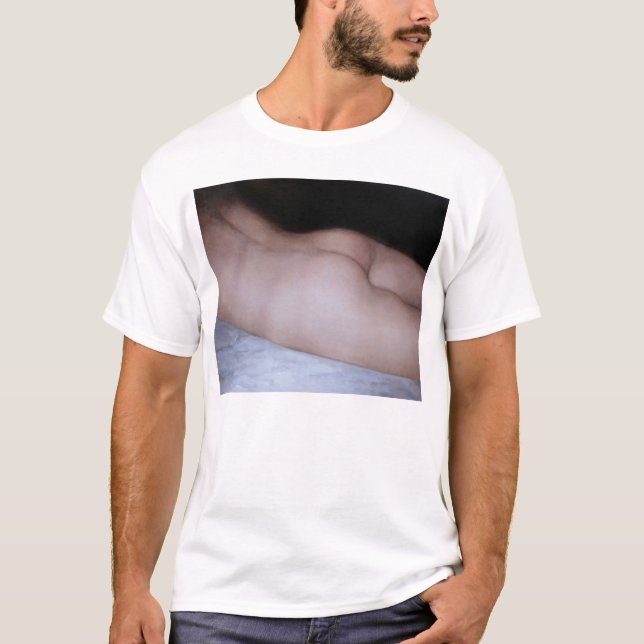T-shirt Nue Allongée (Devant)