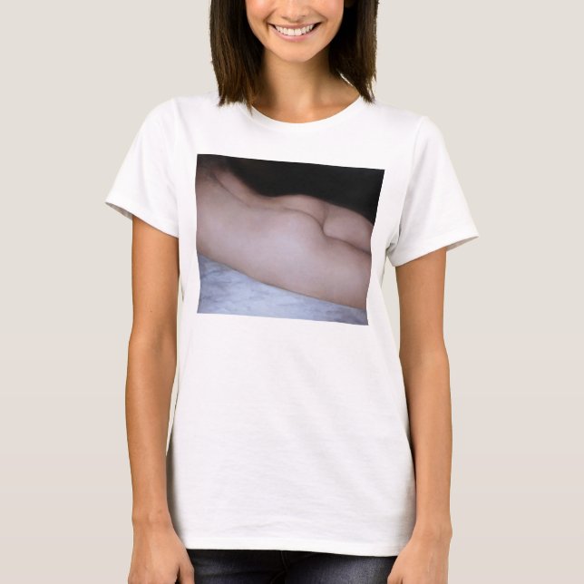 T-shirt Nue Allongée (Devant)