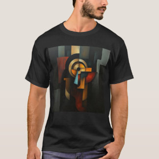 T-shirt NUES Cubist Abstract
